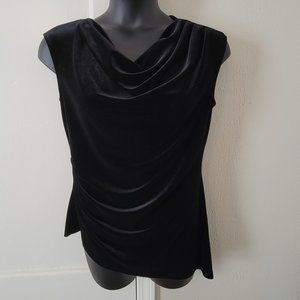 Elegant Calvin Klein Black Sleeveless Top